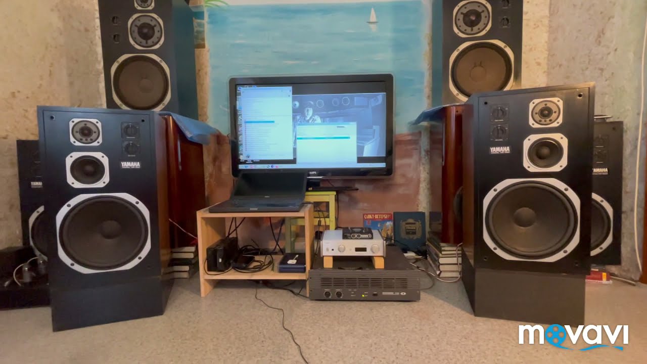 Винтажная акустика Yamaha NS-590 (Бериллий) & Stayin' in Black. In Audio