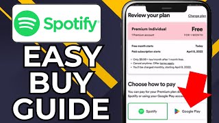 HOW TO BUY SPOTIFY PREMIUM WITH GOOGLE PLAY GIFT CARD (2026) screenshot 2