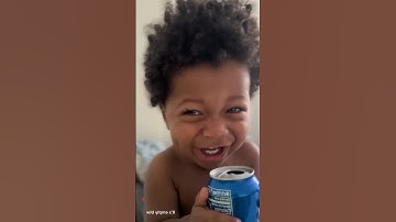 This little boy laughs like an old man 😂