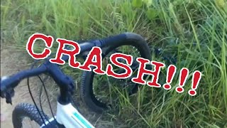 Crash Rip Pinggang, Sepeda, Dan Hp