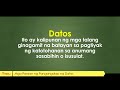 Video-aralin sa Filipino 8: Mga Paraan ng Pangangalap ng Datos Mp3 Song