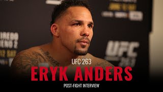 Eryk Anders UFC 263 full post-fight interview