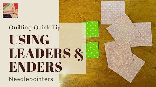 How to Use Leaders and Enders (Thread Savers) in Quilting and Sewing