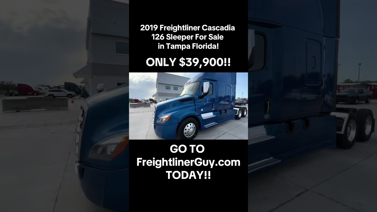 Freightliner Cascadia For Sale Power Comfort Savings Truckinglife