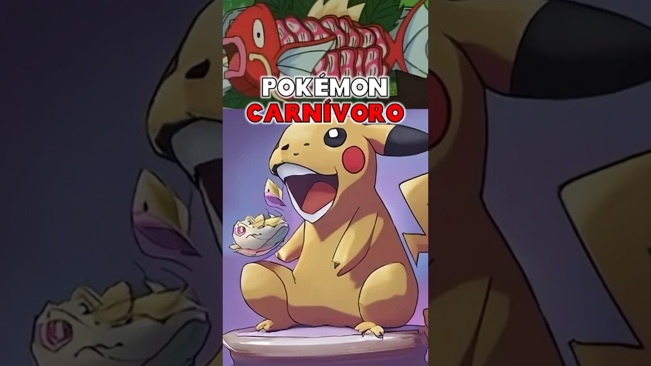 Pokémons que comem outros Pokémons 