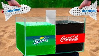 Coca-Cola And Sprite Vs Mentos | Best Experiments And Tests