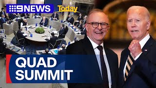 Albanese and world leaders gather for Quad Summit | 9 News Australia
