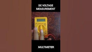 DC VOLTAGE USING MULTIMETER #shorts #ytshorts #youtubeshorts #multimeter #plastotech