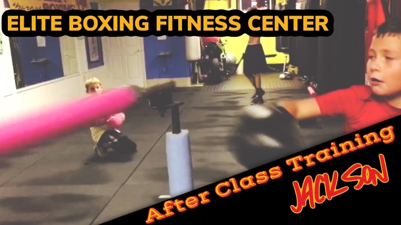 Action Jackson trying out to new equipment Oviedo boxing gym YouTube