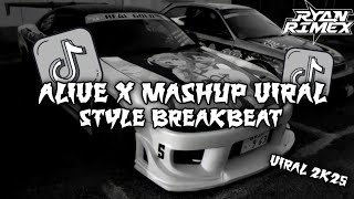 Download Lagu DJ ALIVE X MASHUP VIRAL 2K25 (SLOWED \u0026 REVERB)  MP3