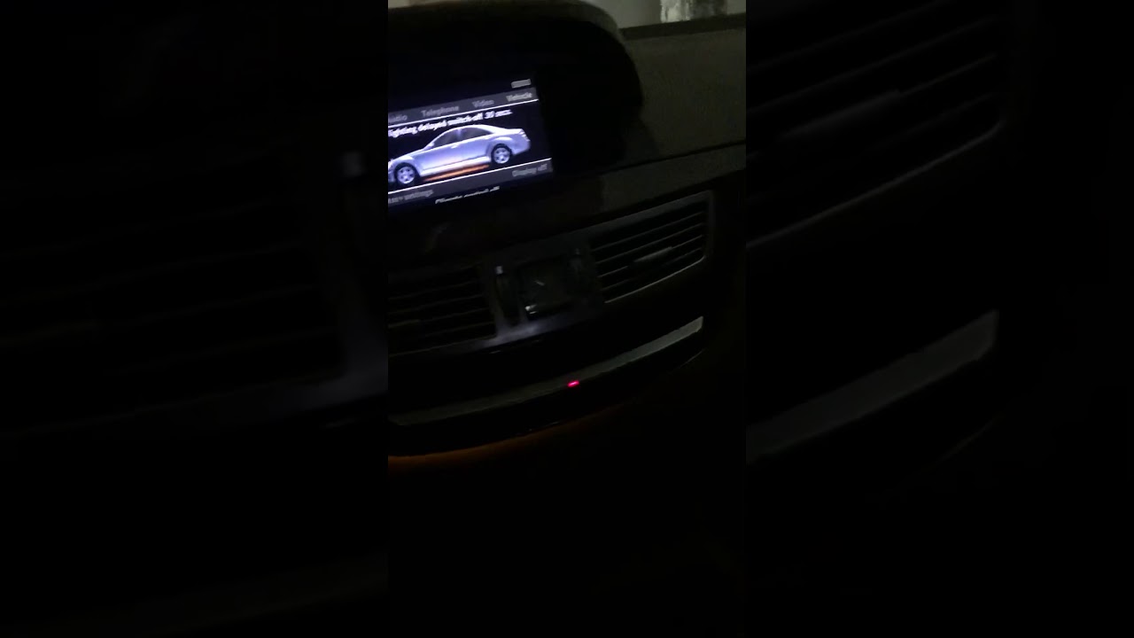 Merseds SCLASS W221 audio fault fm am tv not working someone tell me