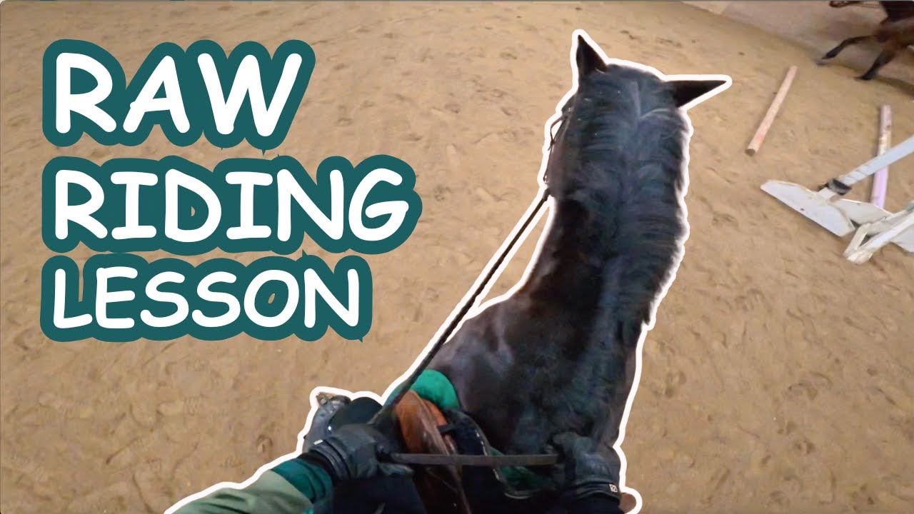 POV Riding Lesson | Unedited GoPro