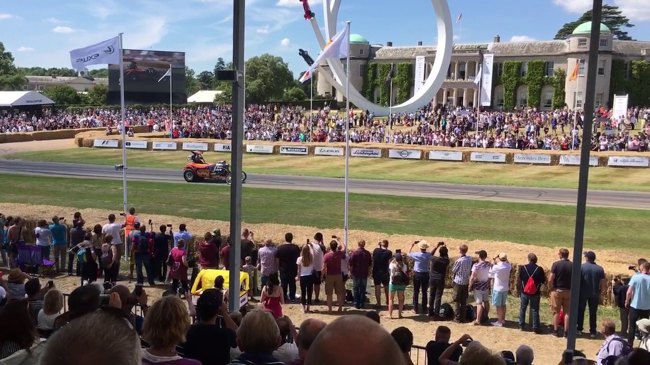 Goodwood 2017 dragster sound YouTube