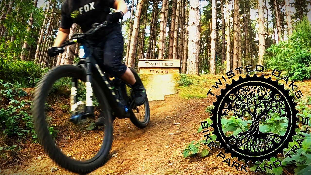 Trek Remedy vs Scott Genius E bike on the dirt jumps at Twisted Oaks bike park