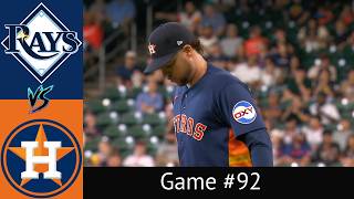 Astros VS Rays Condensed Game 7/5/26
