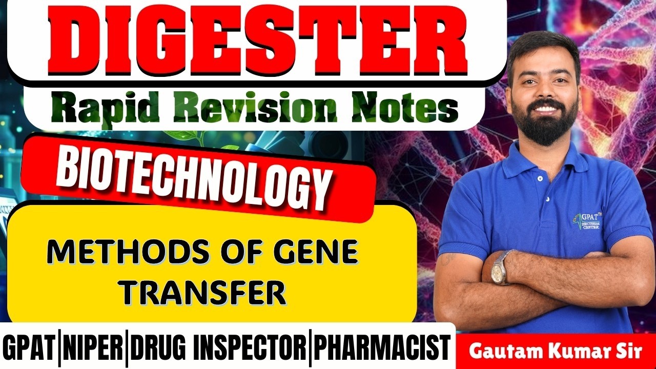 D-213 | Методы переноса генов - Фармацевтическая биотехнология | Быстрый обзор