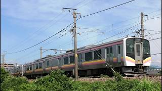 E129系6連B17+A12編成【4K】信越本線下り449M