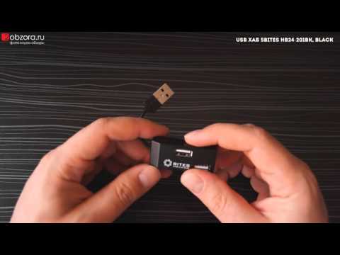 Обзор на USB хаб 5BITES HB24-201BK, BLACK