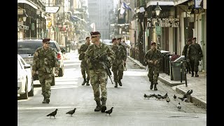 Troops on the Street and the LIE that will drop the digital ID in AMERICA!!