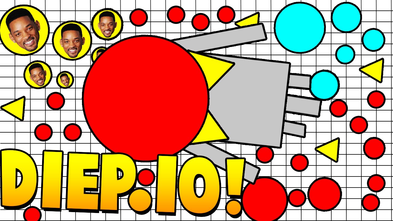 WILL SMITH PLAYS DIEP.IO & SCORES 50,000!