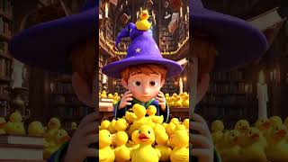 Wizard Casts Wrong Spell and Gets BURIED in Rubber Ducks | Magic Cartoon