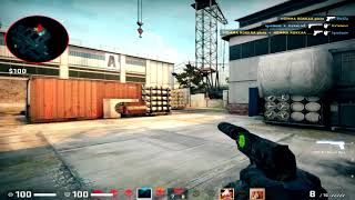 Cache 1v3 clutch and USP 2K on Face It