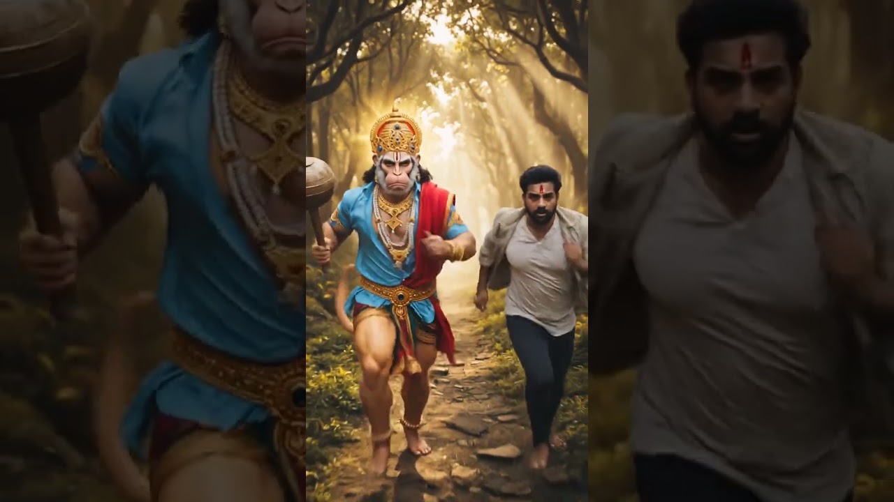 Jai Hanuman Funny Ai Short Video 