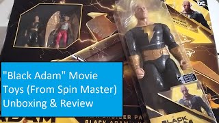 Black Adam Movie Toys (From Spin Master) Unboxing & Review