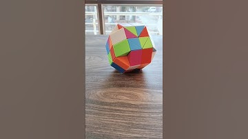BALL PATTERN ON SNAKE CUBE |#shorts