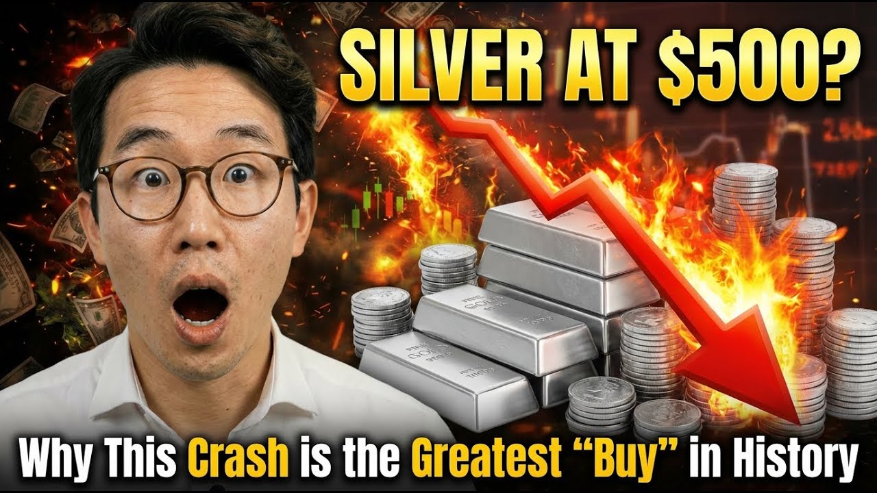 SILVER AT $500? Why This Crash is the Greatest "Buy" in History
