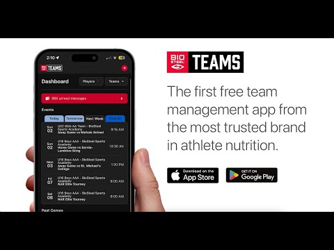 BioSteel Teams App