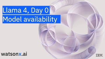 IBM Launches Llama 4 on Day 0! Exclusive watsonx.ai Team Conversation + Live Demo