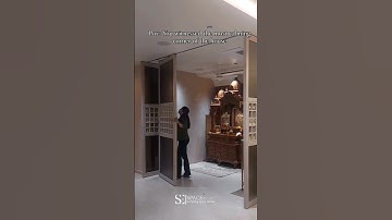 Stackable partition door system #homeinterior #suggestion #hardware #malad #architecture