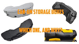CanAm storage box comparison