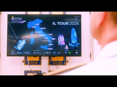 Video Marina Militare Nastro Rosa Tour 2026 parte da Venezia