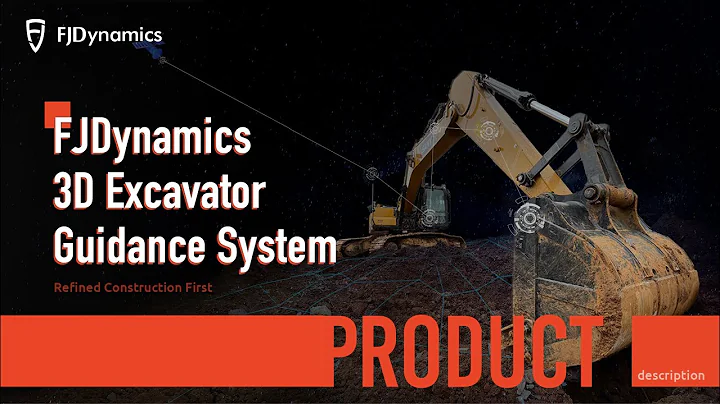FJD G31 3D Excavator Guidance System | High Accuracy and Efficiency for Operators