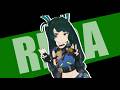 QINGYI MONTAGEM SHIRT BLUE 【ゼンレスゾーンゼロ:ZZZ MMD/4K/60FPS】 #zzz #shorts #qingyi