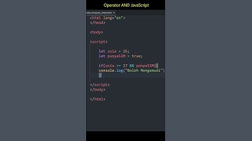 Belajar JavaScript dari Nol: Logika AND untuk Pemula [Dasar JavaScript]