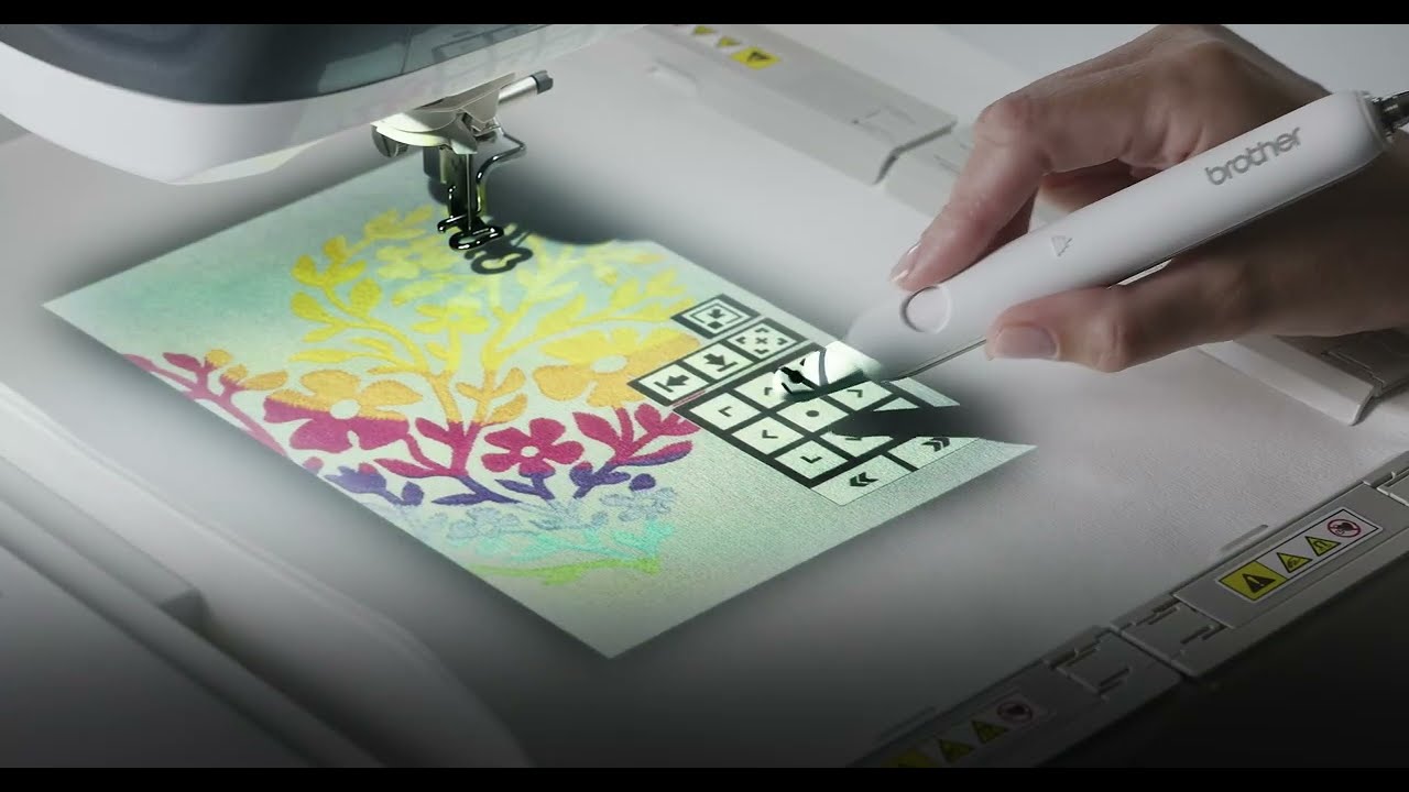 Brother Aveneer EV1: StitchVision technology