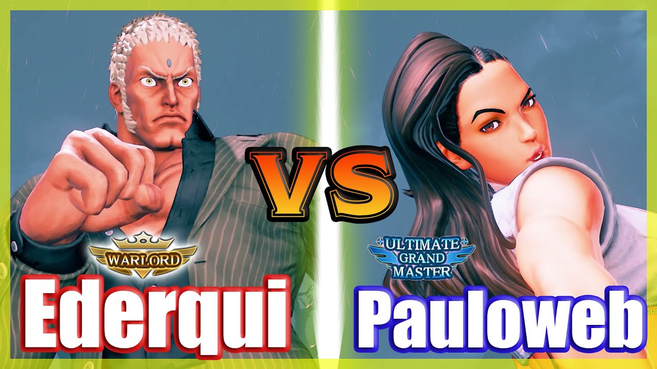 SFV CE 👊🏻 Ederqui (Urien) vs Pauloweb (Laura) FT2