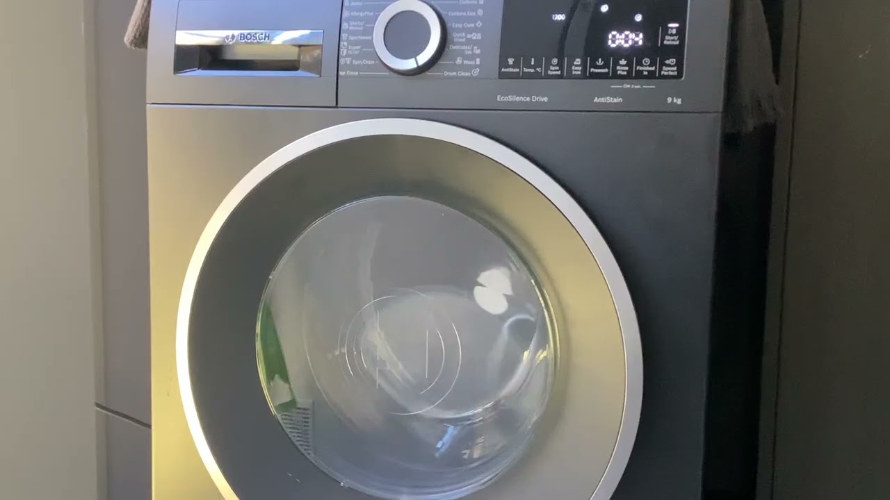 Bosch Serie 6 WGG2449RAU/01 - drum clean - full final 1200rpm spin(rinse)