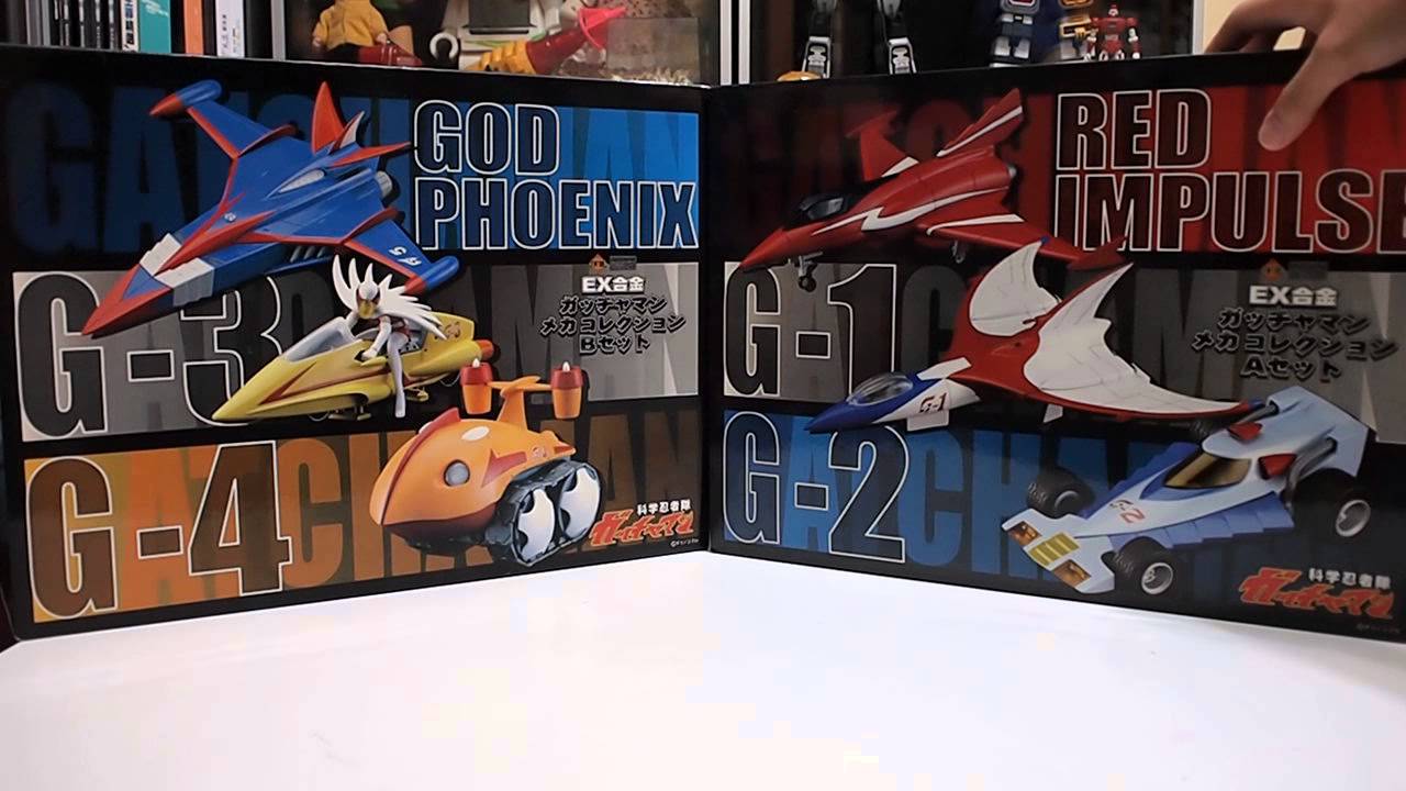 (Unboxing) Artstorm Gatchaman Mecha Collection Sets A and B (Part 1)