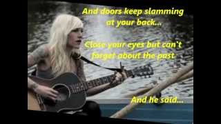 Vignette de la vidéo "Official Sarah Blackwood, wait it out lyrics !!"