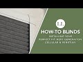 How To Install Your Perfect Fit Next Generation Cellular Venetian How To Blinds