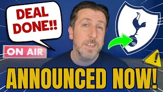 ✅💥URGENT! DEAL DONE! CONTRACT SIGNED! JANUARY MOVE! NEW NO.10 AT SPURS? TOTTENHAM TRANSFER NEWS