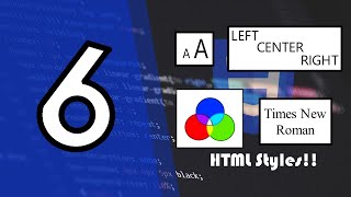 HTML Lesson 6: Styles