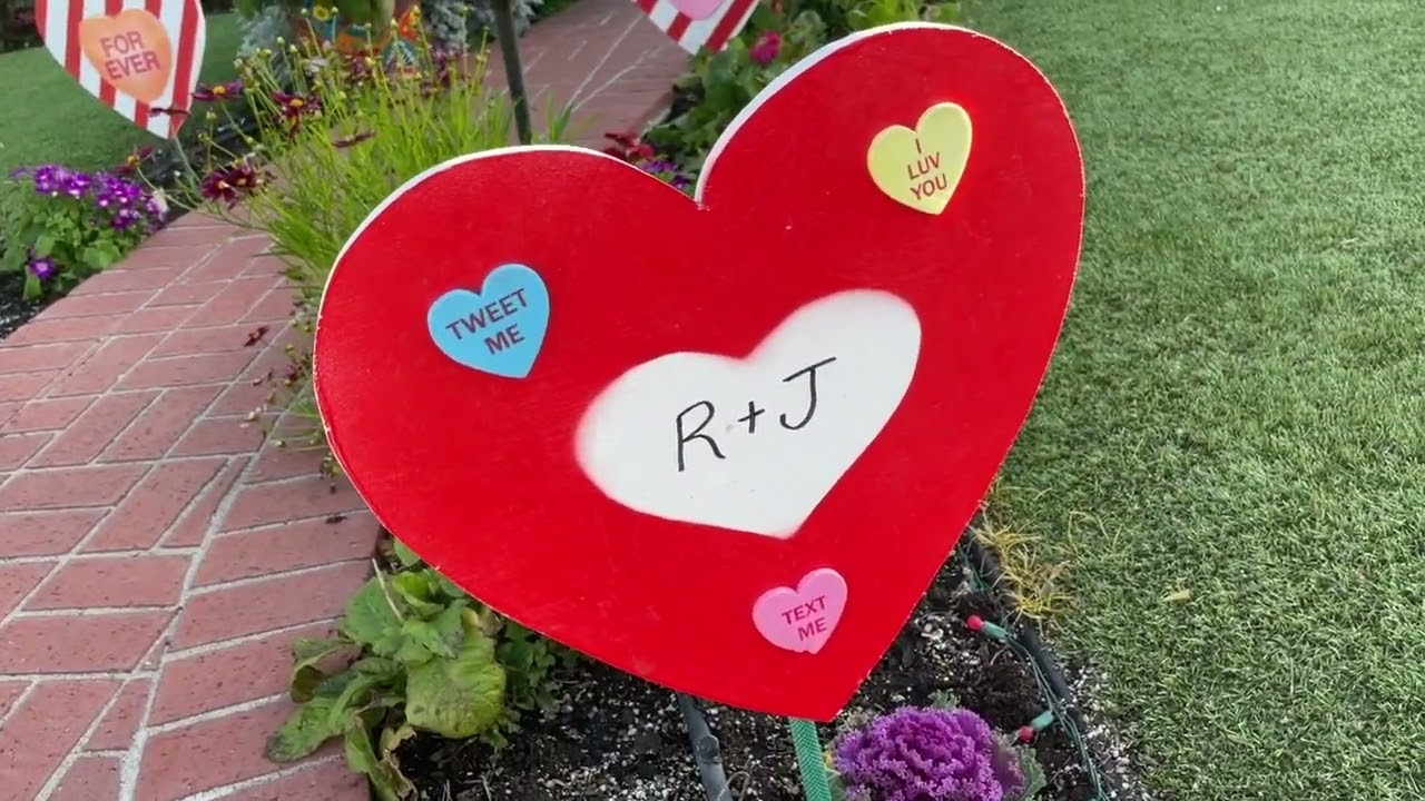 Valentines in the Garden!