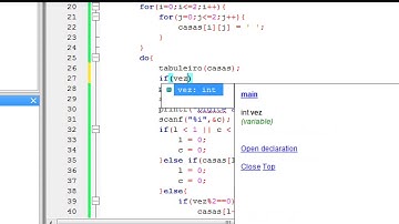 Jogo da velha em C com matriz