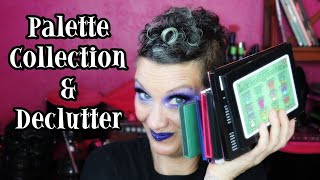 Eyeshadow Palette Collection and Declutter