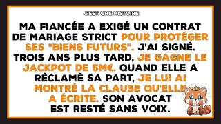 Ma fiancée exige un contrat strict pour ses "biens futurs", sinon le mariage est annulé.